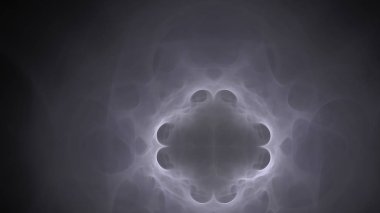 Fantezi kaotik renkli fraktal desen. Soyut Fraktal şekiller. 3D render resimde arka plan veya duvar kağıdı.