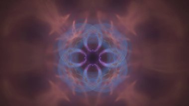 Fantezi kaotik renkli fraktal desen. Soyut Fraktal şekiller. 3D render resimde arka plan veya duvar kağıdı.