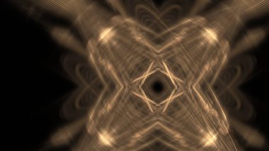 Fantezi kaotik renkli fraktal desen. Soyut Fraktal şekiller. 3D render resimde arka plan veya duvar kağıdı.