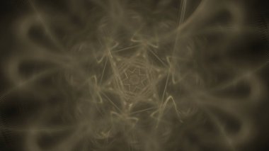 Fantezi kaotik renkli fraktal desen. Soyut Fraktal şekiller. 3D render resimde arka plan veya duvar kağıdı.