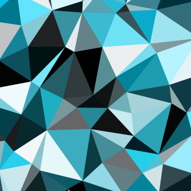 Üçgen poligonal arka plan - eğilim desen.