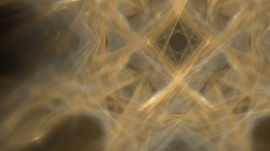 Fantezi kaotik renkli fraktal desen. Soyut Fraktal şekiller. 3D render resimde arka plan veya duvar kağıdı.