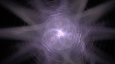 Fantezi kaotik renkli fraktal desen. Soyut Fraktal şekiller. 3D render resimde arka plan veya duvar kağıdı.