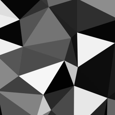 Üçgen poligonal arka plan - eğilim desen.