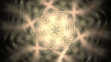 Fantezi kaotik renkli fraktal desen. Soyut Fraktal şekiller. 3D render resimde arka plan veya duvar kağıdı.