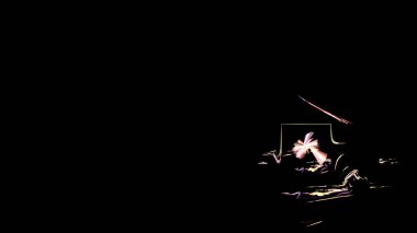 Fantezi kaotik renkli fraktal desen. Soyut Fraktal şekiller. 3D render resimde arka plan veya duvar kağıdı.