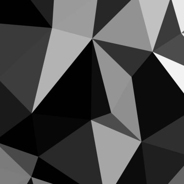 Üçgen poligonal arka plan - eğilim desen.