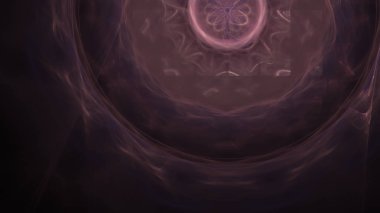 Fantezi kaotik renkli fraktal desen. Soyut Fraktal şekiller. 3D render resimde arka plan veya duvar kağıdı.