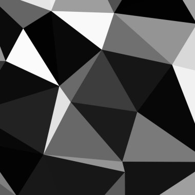 Üçgen poligonal arka plan - eğilim desen.