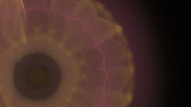 Fantezi kaotik renkli fraktal desen. Soyut Fraktal şekiller. 3D render resimde arka plan veya duvar kağıdı.