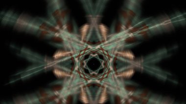 Fantezi kaotik renkli fraktal desen. Soyut Fraktal şekiller. 3D render resimde arka plan veya duvar kağıdı.