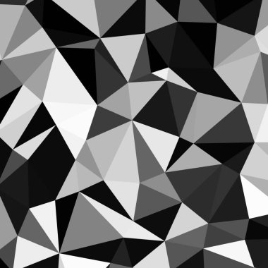 Üçgen poligonal arka plan - eğilim desen.