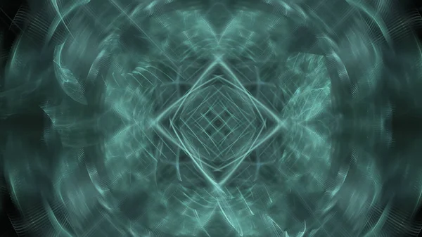 Fantezi kaotik renkli fraktal desen. Soyut Fraktal şekiller. 3D render resimde arka plan veya duvar kağıdı.