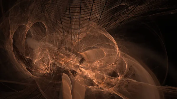 Fantezi kaotik renkli fraktal desen. Soyut Fraktal şekiller. 3D render resimde arka plan veya duvar kağıdı.