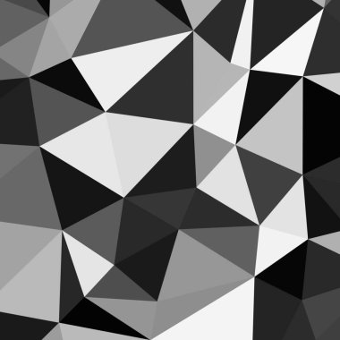 Üçgen poligonal arka plan - eğilim desen.