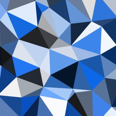 Üçgen poligonal arka plan - eğilim desen.