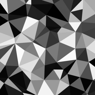 Üçgen poligonal arka plan - eğilim desen.