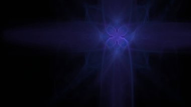 Fantezi kaotik renkli fraktal desen. Soyut Fraktal şekiller. 3D render resimde arka plan veya duvar kağıdı.