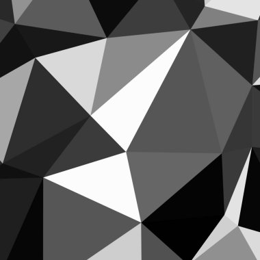 Üçgen poligonal arka plan - eğilim desen.