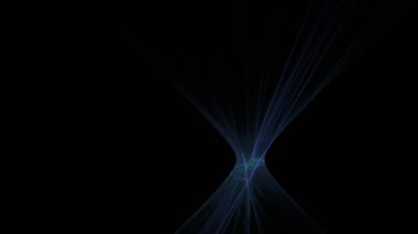 Fantezi kaotik renkli fraktal desen. Soyut Fraktal şekiller. 3D render resimde arka plan veya duvar kağıdı.