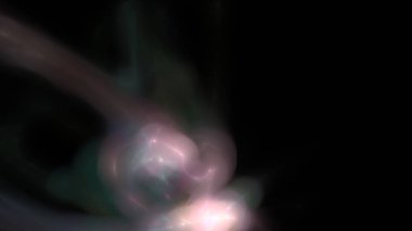 Fantezi kaotik renkli fraktal desen. Soyut Fraktal şekiller. 3D render resimde arka plan veya duvar kağıdı.