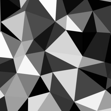 Üçgen poligonal arka plan - eğilim desen.