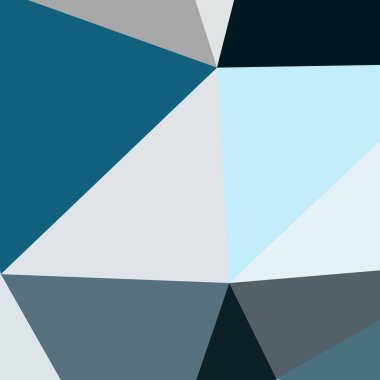 Üçgen poligonal arka plan - eğilim desen.