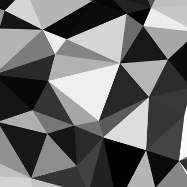 Üçgen poligonal arka plan - eğilim desen.