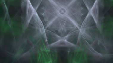 Fantezi kaotik renkli fraktal desen. Soyut Fraktal şekiller. 3D render resimde arka plan veya duvar kağıdı.