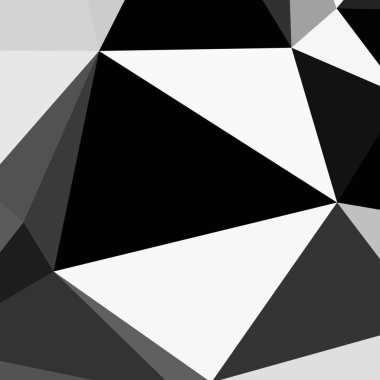 Üçgen poligonal arka plan - eğilim desen.