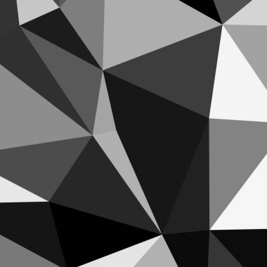 Üçgen poligonal arka plan - eğilim desen.