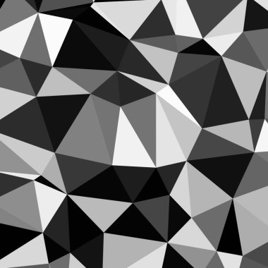 Üçgen poligonal arka plan - eğilim desen.