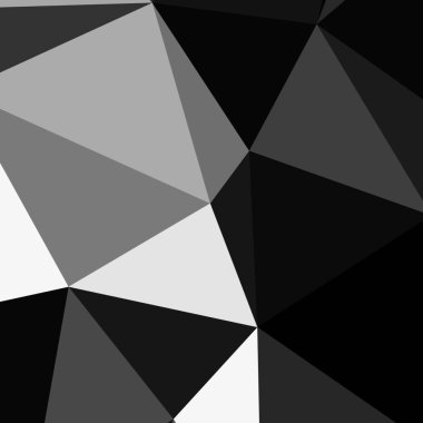 Üçgen poligonal arka plan - eğilim desen.