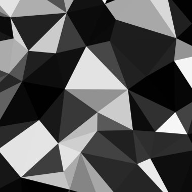 Üçgen poligonal arka plan - eğilim desen.