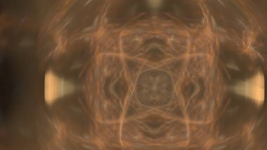 Fantezi kaotik renkli fraktal desen. Soyut Fraktal şekiller. 3D render resimde arka plan veya duvar kağıdı.