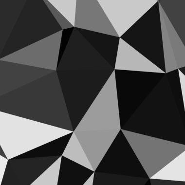 Üçgen poligonal arka plan - eğilim desen.