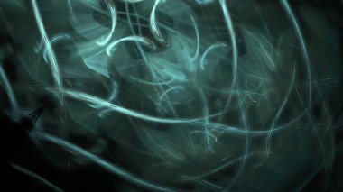 Fantezi kaotik renkli fraktal desen. Soyut Fraktal şekiller. 3D render resimde arka plan veya duvar kağıdı.