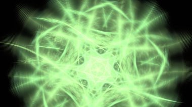 Fantezi kaotik renkli fraktal desen. Soyut Fraktal şekiller. 3D render resimde arka plan veya duvar kağıdı.