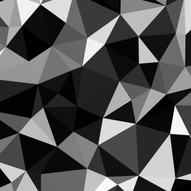 Üçgen poligonal arka plan - eğilim desen.