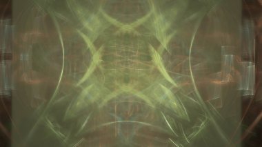 Fantezi kaotik renkli fraktal desen. Soyut Fraktal şekiller. 3D render resimde arka plan veya duvar kağıdı.