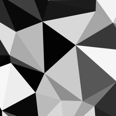 Üçgen poligonal arka plan - eğilim desen.