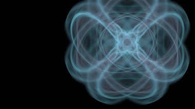 Fantezi kaotik renkli fraktal desen. Soyut Fraktal şekiller. 3D render resimde arka plan veya duvar kağıdı.