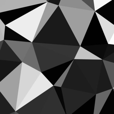 Üçgen poligonal arka plan - eğilim desen.