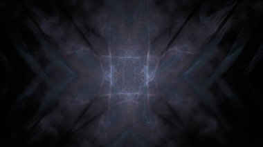 Fantezi kaotik renkli fraktal desen. Soyut Fraktal şekiller. 3D render resimde arka plan veya duvar kağıdı.