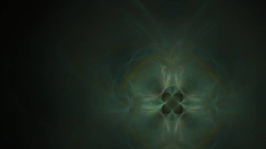 Fantezi kaotik renkli fraktal desen. Soyut Fraktal şekiller. 3D render resimde arka plan veya duvar kağıdı.