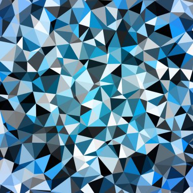 Üçgen poligonal arka plan - eğilim desen.