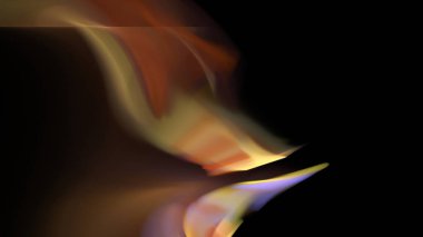 Fantezi kaotik renkli fraktal desen. Soyut Fraktal şekiller. 3D render resimde arka plan veya duvar kağıdı.