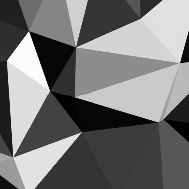 Üçgen poligonal arka plan - eğilim desen.