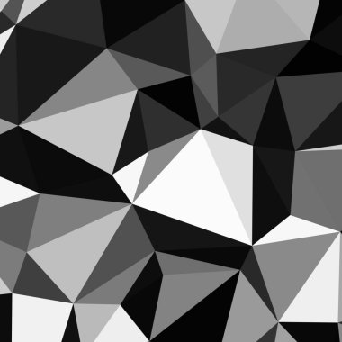 Üçgen poligonal arka plan - eğilim desen.