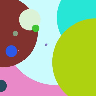 Daire geometrik büyük arka plan çok renkli desen.